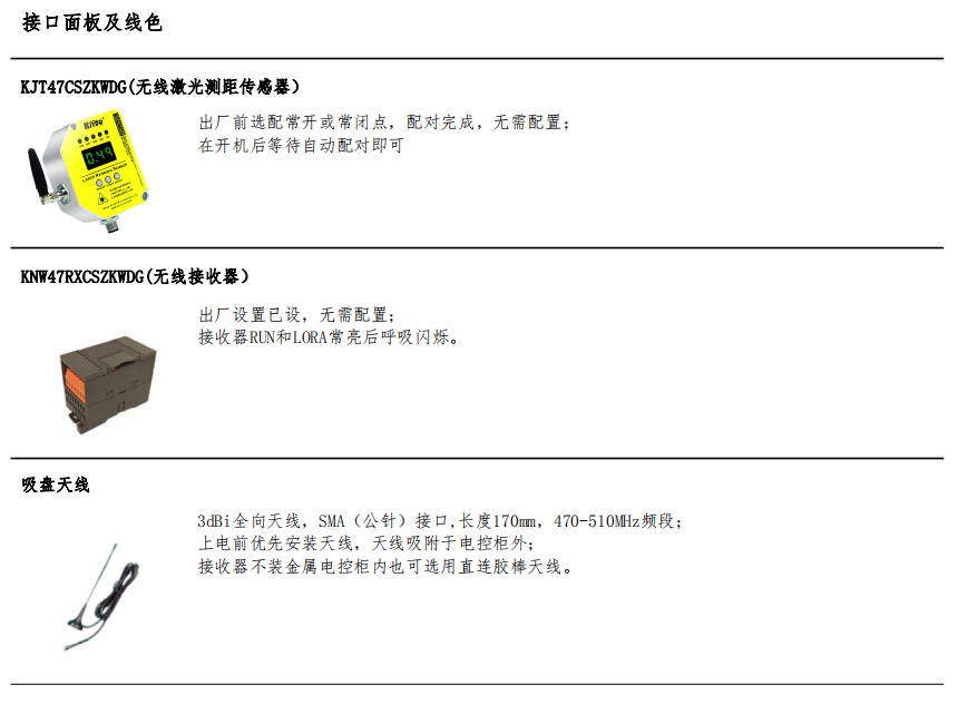無(wú)線(xiàn)激光測距傳感器